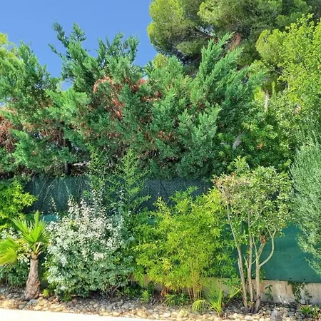 De 4 Avec Piscine Privee Jardin Clos Et Wifi A A 1 Km De La Villa